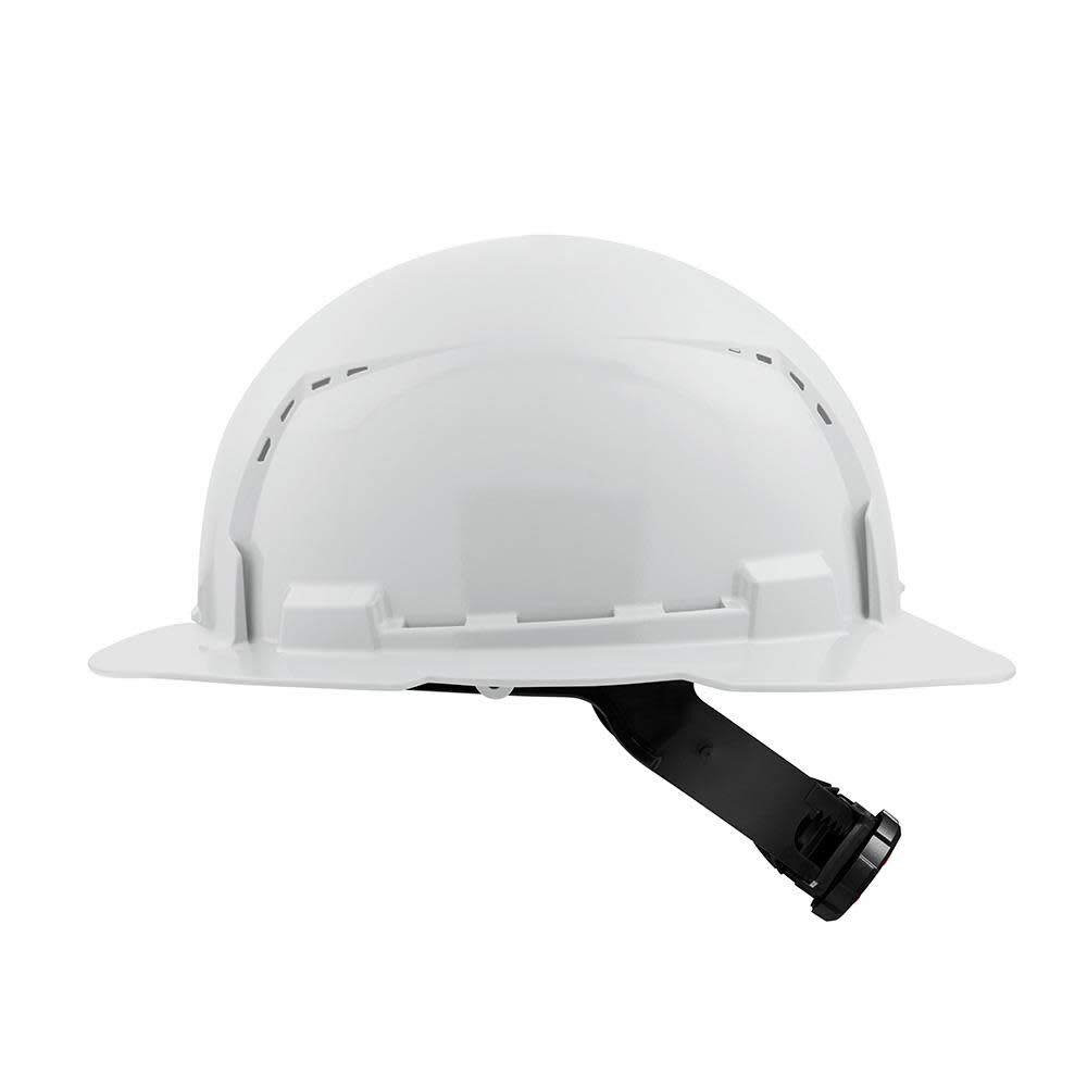CASCO MILWAUKEE ALA ANCHA BLANCO CON SUSPENCION TIPO 1 CLASE C 48-73-12013