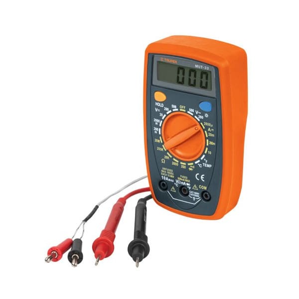 Multimetro Digital Junior 200V–750V 10401 Truper1