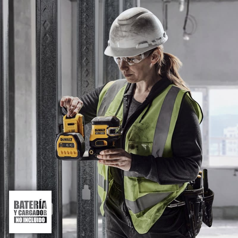 Nivel Láser Combinado 20V Max Luz Verde 30 Mts Baretool Dewalt DCLE34520GB3