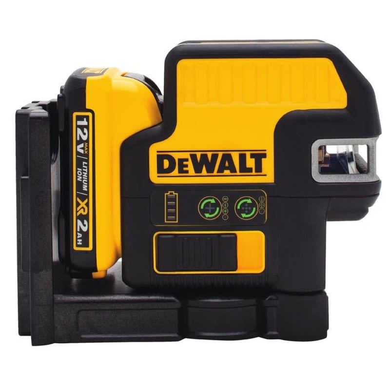 Nivel laser lineas y 5 puntos Verde Baterias DW0825LG Dewalt5