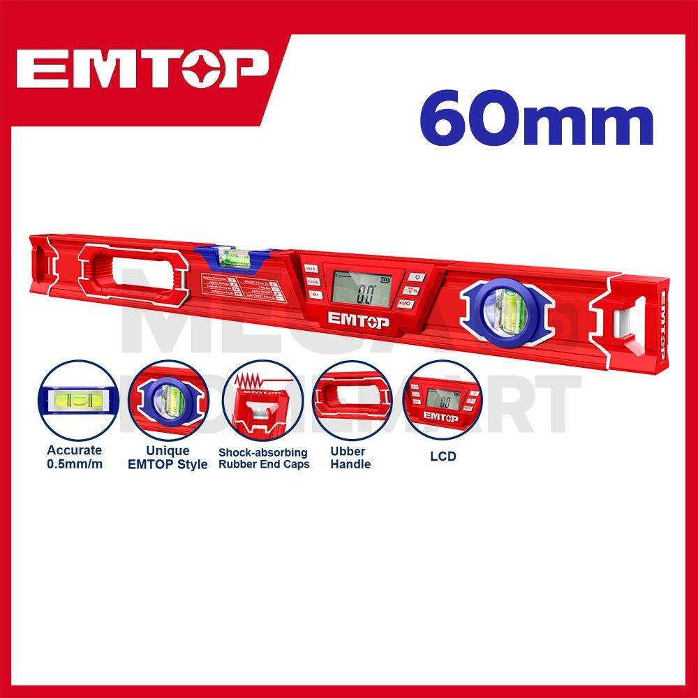 NIVEL DE MANO DIGITAL 60CM IMANTADO 24