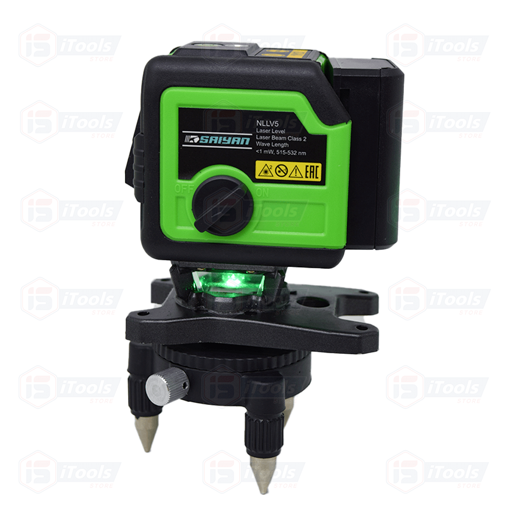 NIVEL LÁSER 5 LÍNEAS AUTONIVELANTE SAIYAN NLLV52