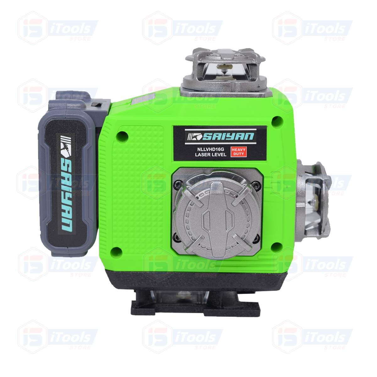 NIVEL LASER 16 LINEAS VERDES AUTONIVELANTE CON VISOR DE CARGA DE BATERÍA DIGITAL SAIYAN / NLLVHD162