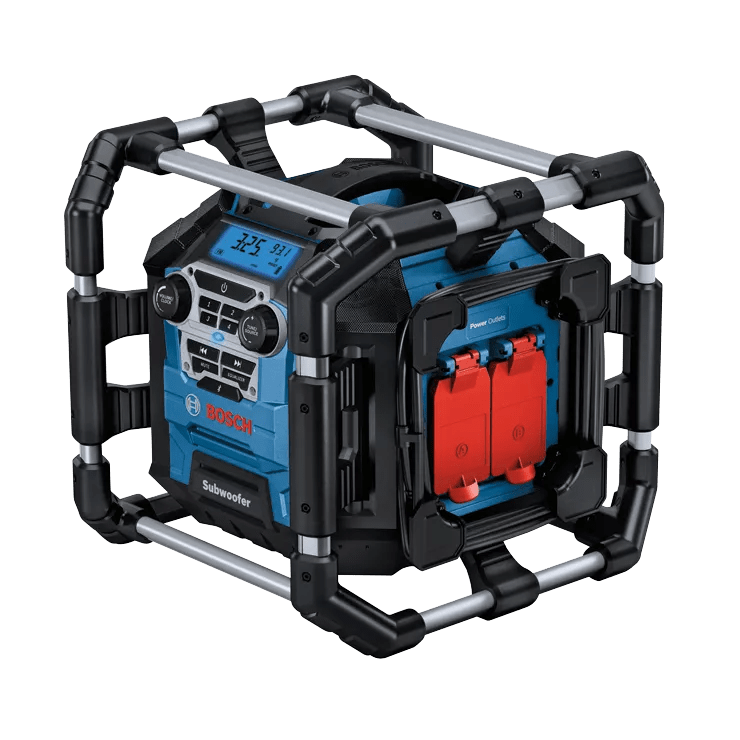 RADIO DE 18 V PARA EL LUGAR DE TRABAJO CON BLUETOOTH® 5.0 Y CON ESTACIÓN DE ENERGÍA - GPB18V-5CN1