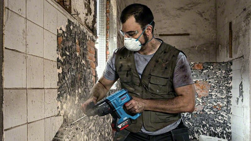 MARTILLO PERFORADOR A BATERÍA BOSCH GBH 180-LI COM SDS PLUS, 18V SB / 06119111E11