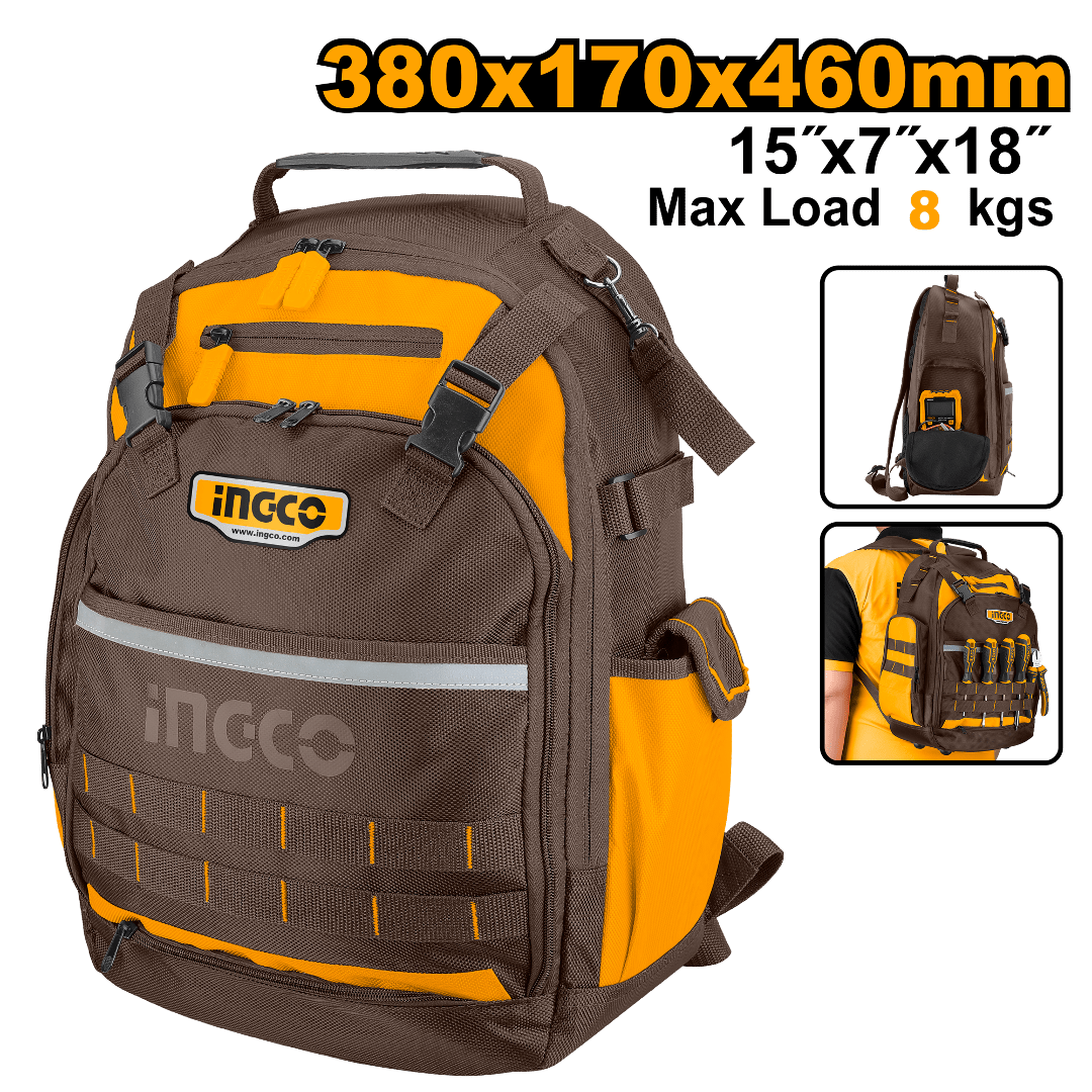 MOCHILA PARA HERRAMIENTAS INGCO / HBP010281
