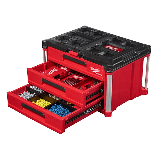 Caja de herramientas con 3 cajones PACKOUT 48-22-84431