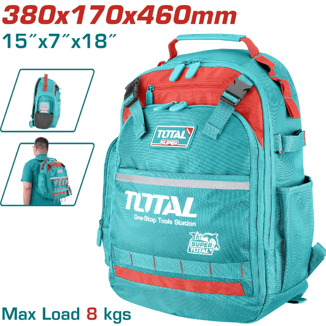 MOCHILA PORTA HERRAMIENTAS TOTAL - THBP020252