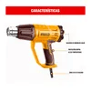 PISTOLA DE CALOR 2000W DIGITAL INGCO HG2000583