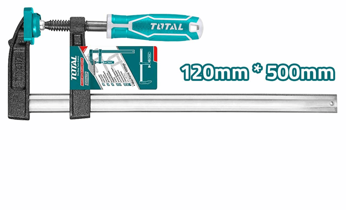 PRENSA SARGENTO TIPO F 120X500MM 450KG - THT13212031