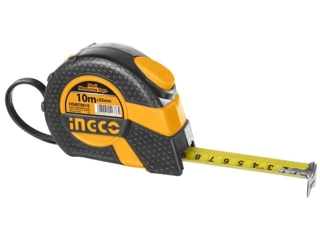 CINTA METRICA 10MT X 25MM INGCO HSMT08101