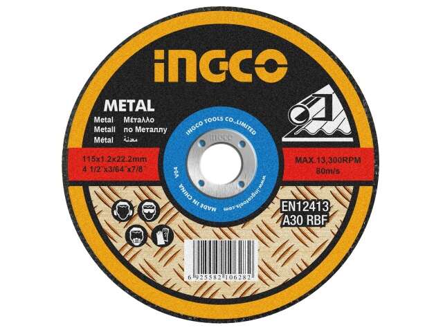DISCO P SENSITIVA CORTE METAL INGCO 14´´ 3.0MM1