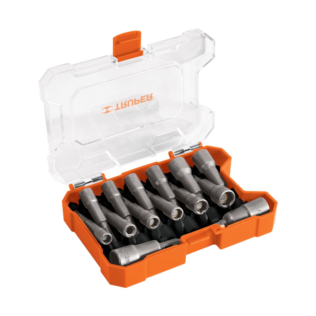 JUEGO DE DADOS MAGNETICOS 14PCS PARA ATORNILLADOR TRUPER1