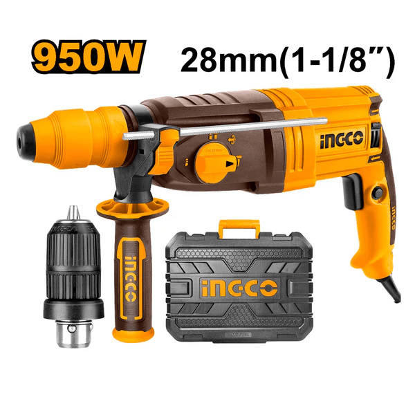 ROTOMARTILLO 950W + 1 CHUCK INGCO / RGH9528-21