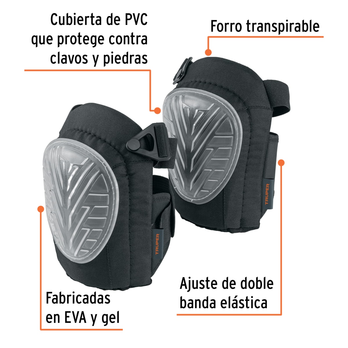 Rodilleras profesionales de PVC4
