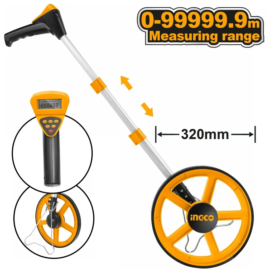 RUEDA MEDICIÓN DIGITAL DISPLAY ODÓMETRO INGCO HDMW231