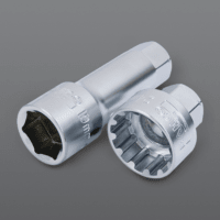 SET DE DADOS PASANTES Y RACHET CABEZA FLEXIBLE 1/4
