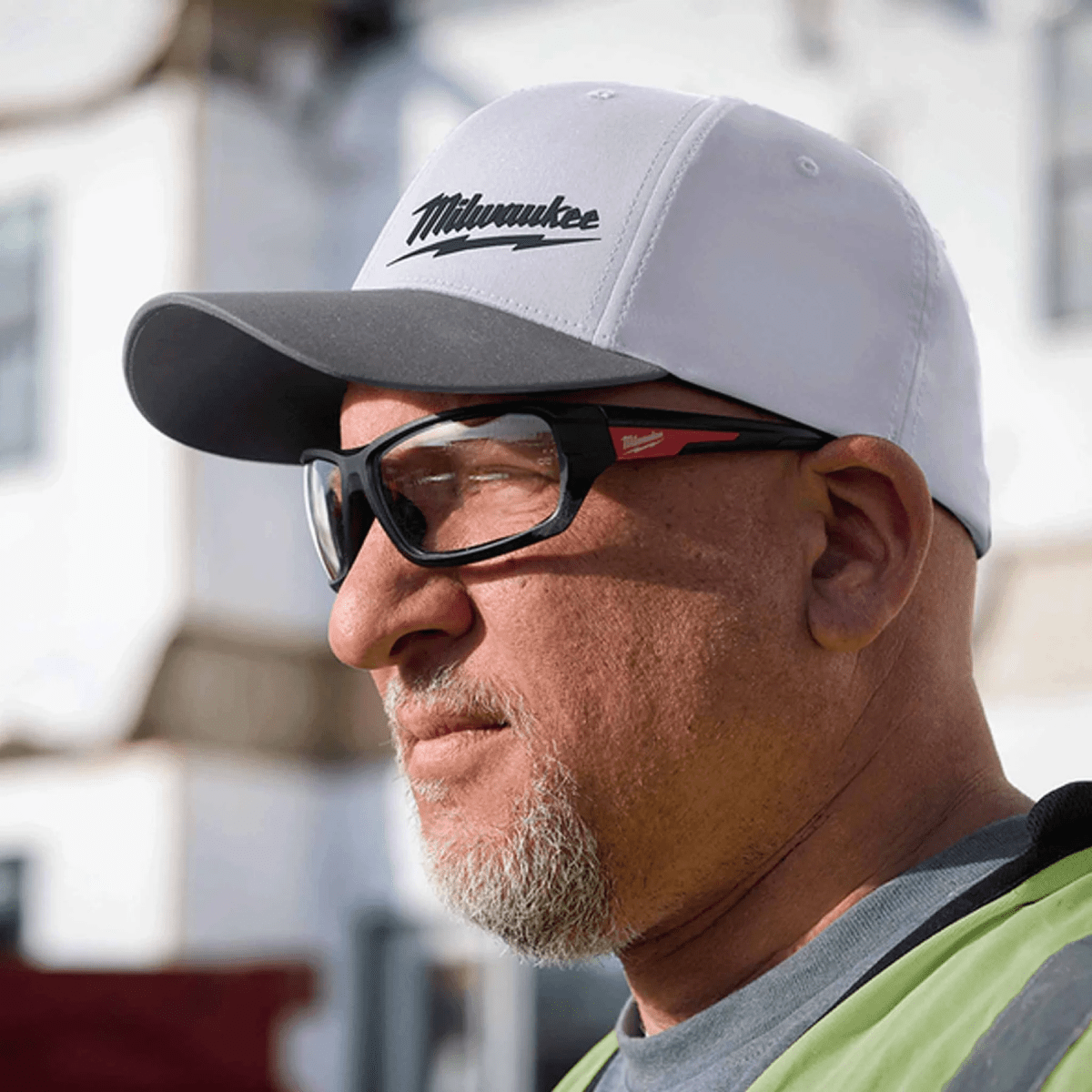 Gorra ajustada gris WORKSKIN L - XL MILWAUKEE / 507GLXL2