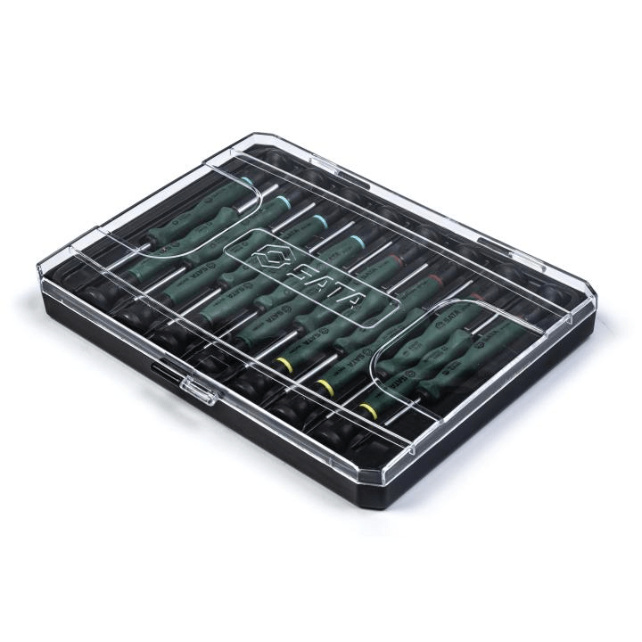 Juego de destornilladores combinados de precisión 15 PZS SATA - ST09317SJ1