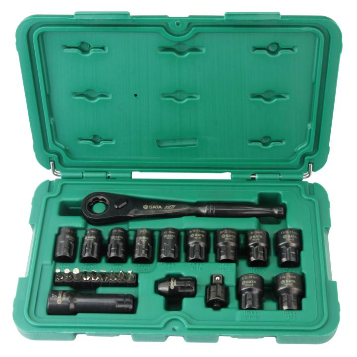 JUEGO DE DADOS PASS-THRU™ DE 24 PIEZAS/ ST09060G1