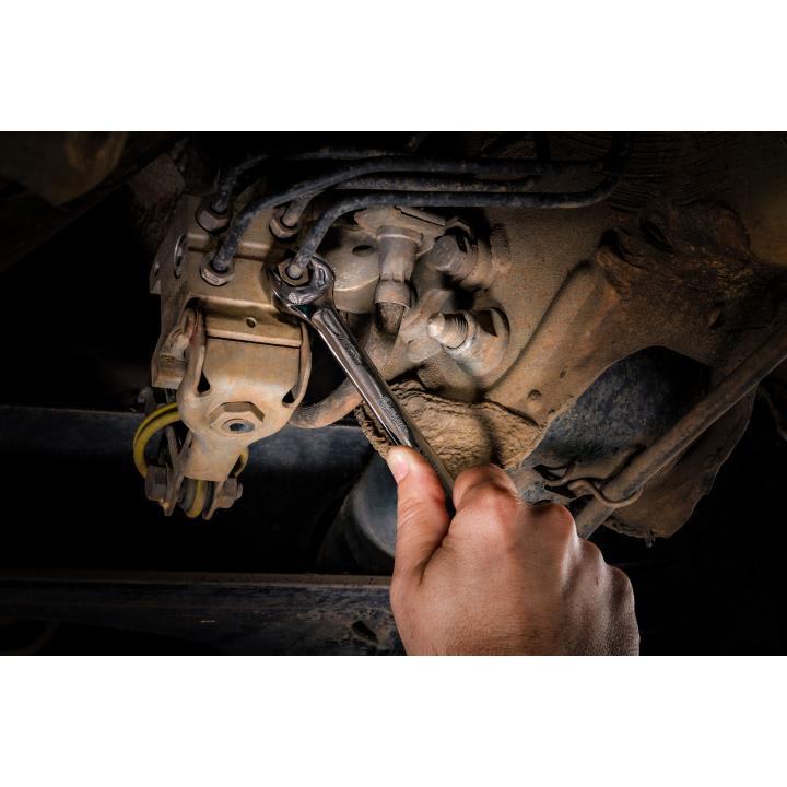 JUEGO DE LLAVES MIXTAS CON RACHET 8 PZS SATA - ST090795