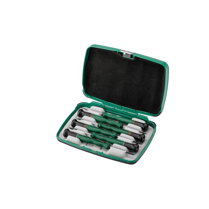 JUEGO DE DESTORNILLADOR PLANO/PHILLDE 6PZS SATA -  ST09312SJ1