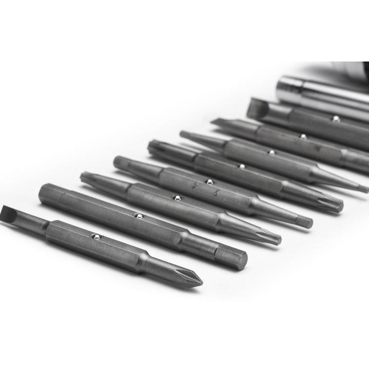 JUEGO DE DESTORNILLADORES TIPO RATCHET MULTIUSOS 19 EN 1 SATA / ST093503