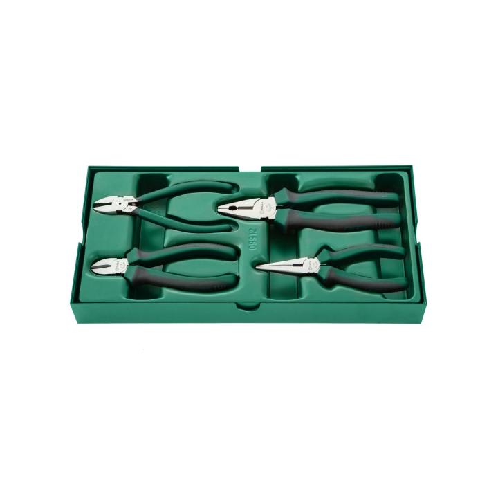 JUEGO DE ALICATES EN BANDEJA DE 4 PIEZAS /ST09912SJ4