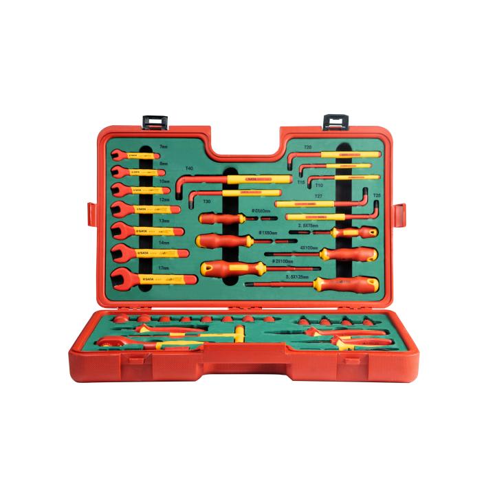 JUEGO DE HERRAMIENTAS MECÁNICAS AISLADAS VDE DE 39 PIEZAS CON ACCIONAMIENTO DE 3/8” / ST099332
