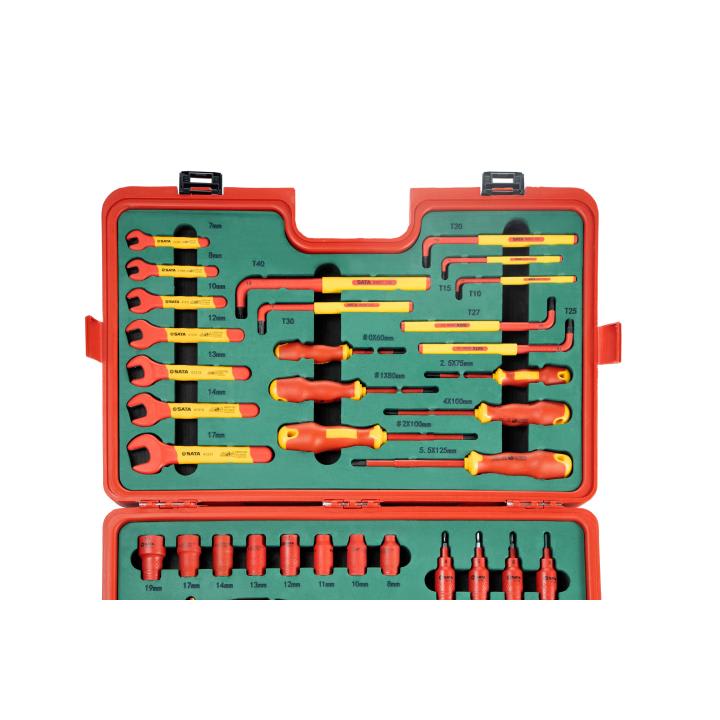 JUEGO DE HERRAMIENTAS MECÁNICAS AISLADAS VDE DE 39 PIEZAS CON ACCIONAMIENTO DE 3/8” / ST099333