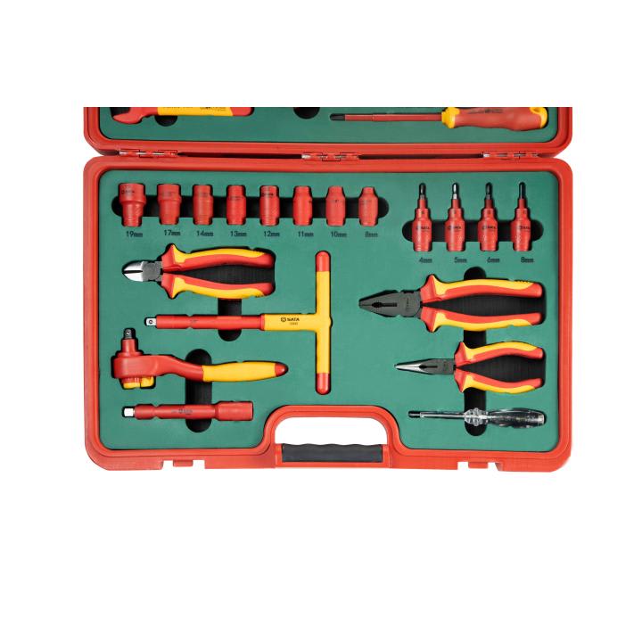 JUEGO DE HERRAMIENTAS MECÁNICAS AISLADAS VDE DE 39 PIEZAS CON ACCIONAMIENTO DE 3/8” / ST099334