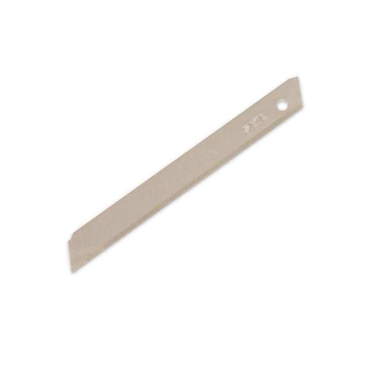Juego de cuchillas para cuchillo multiusos trapezoidal (100 und) ST93432A 9MM - SATA4