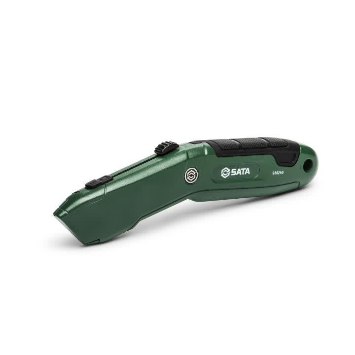 NAVAJA DE SEGURIDAD AUTORETRACTIL REFORZADA SATA ST936241