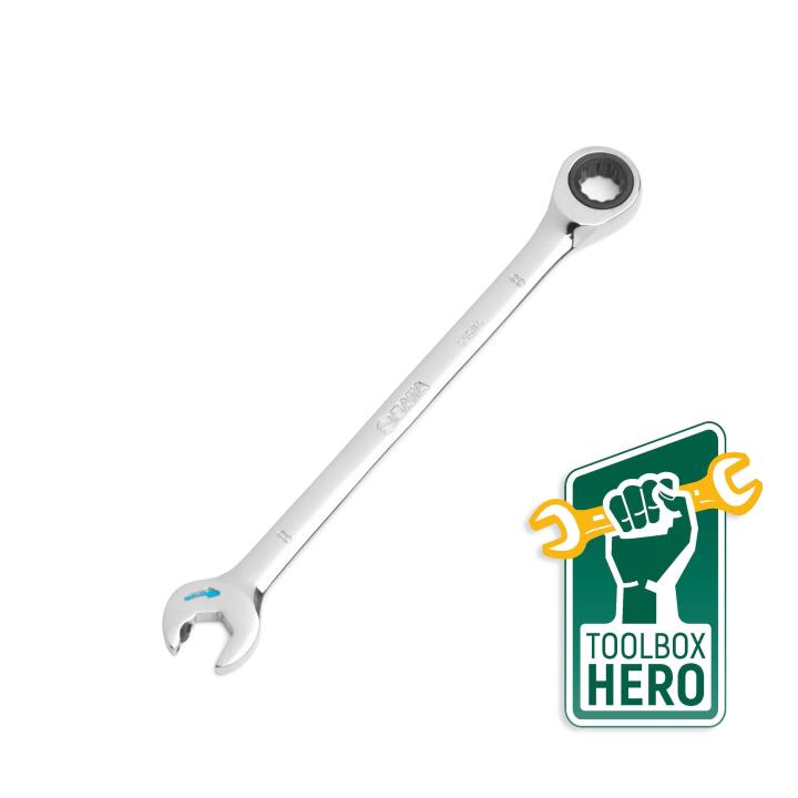 JUEGO DE 8 LLAVES MÉTRICAS DE DOBLE TRINQUETE / ST08007ASJ3