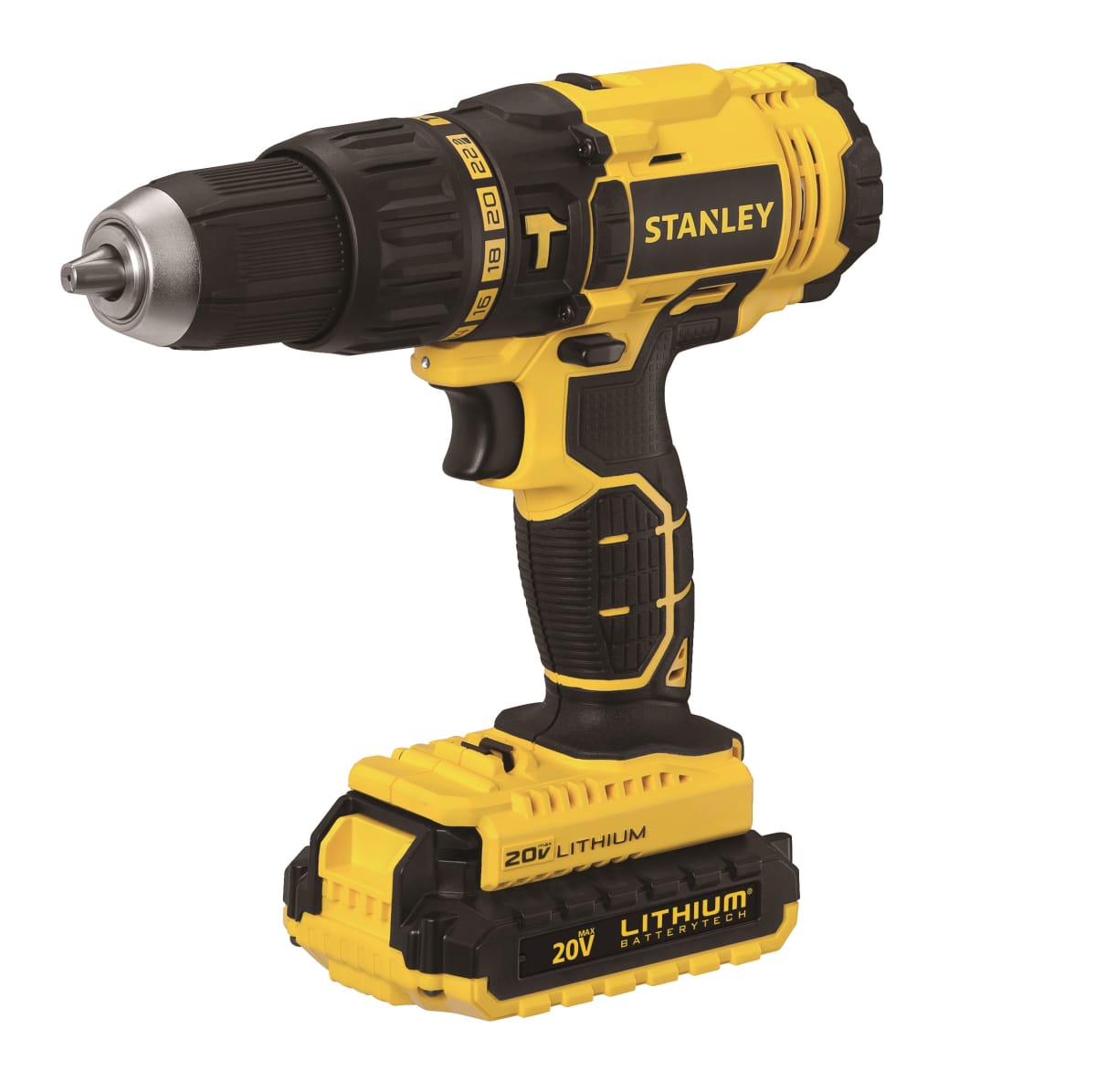 Taladro Percutor Inalambrico 20V STANLEY SCH20C2K1