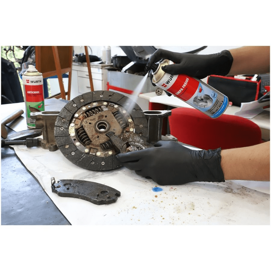 GUANTE NITRILO DESECHABLE NEGRO 100 UND WURTH / 08994702522