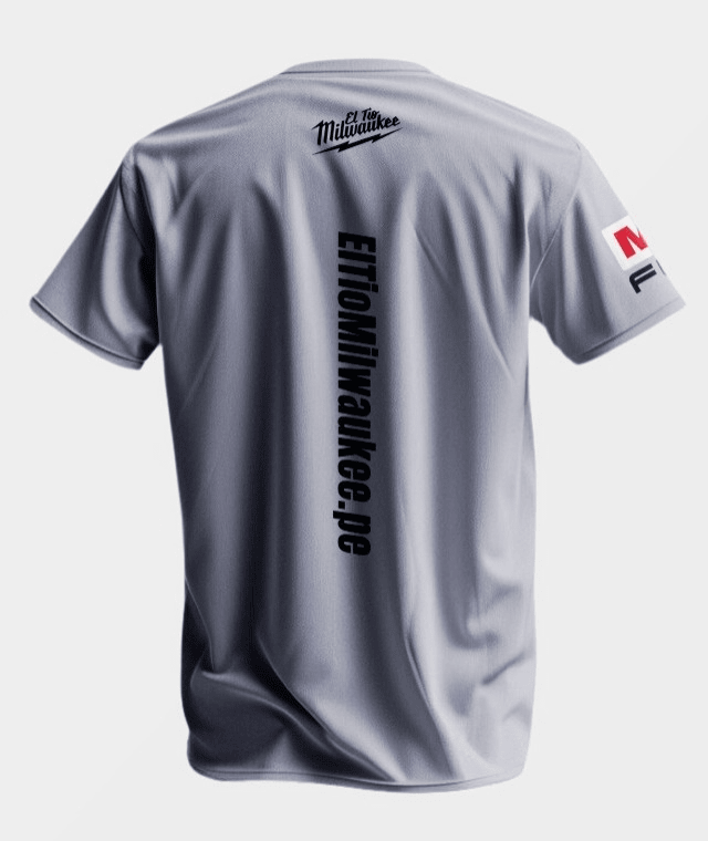 Polo milwaukee de algodón color gris - talla M2