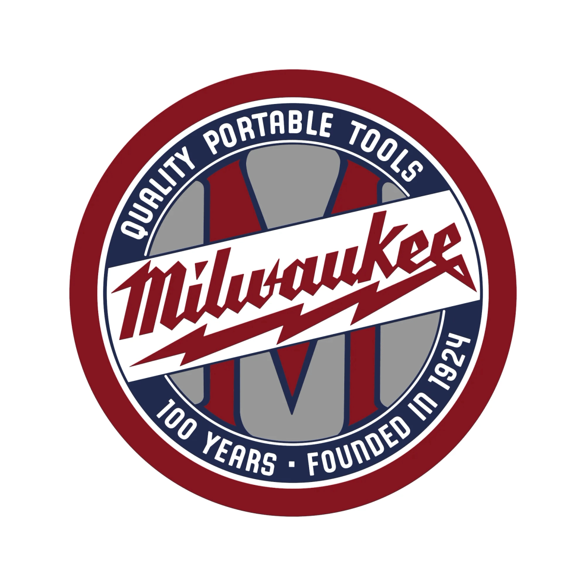 CAMISETA GRIS DEL CENTENARIO MILWAUKEE / SS1924G-L2