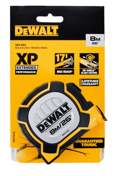 CINTA METRICA 8M 26´ DEWALT / DWHT362263