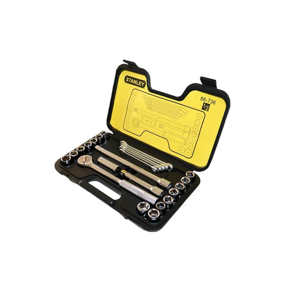 STANLEY DADOS Y LLAVES 1/2 MM JGOX25PZA 86-7361