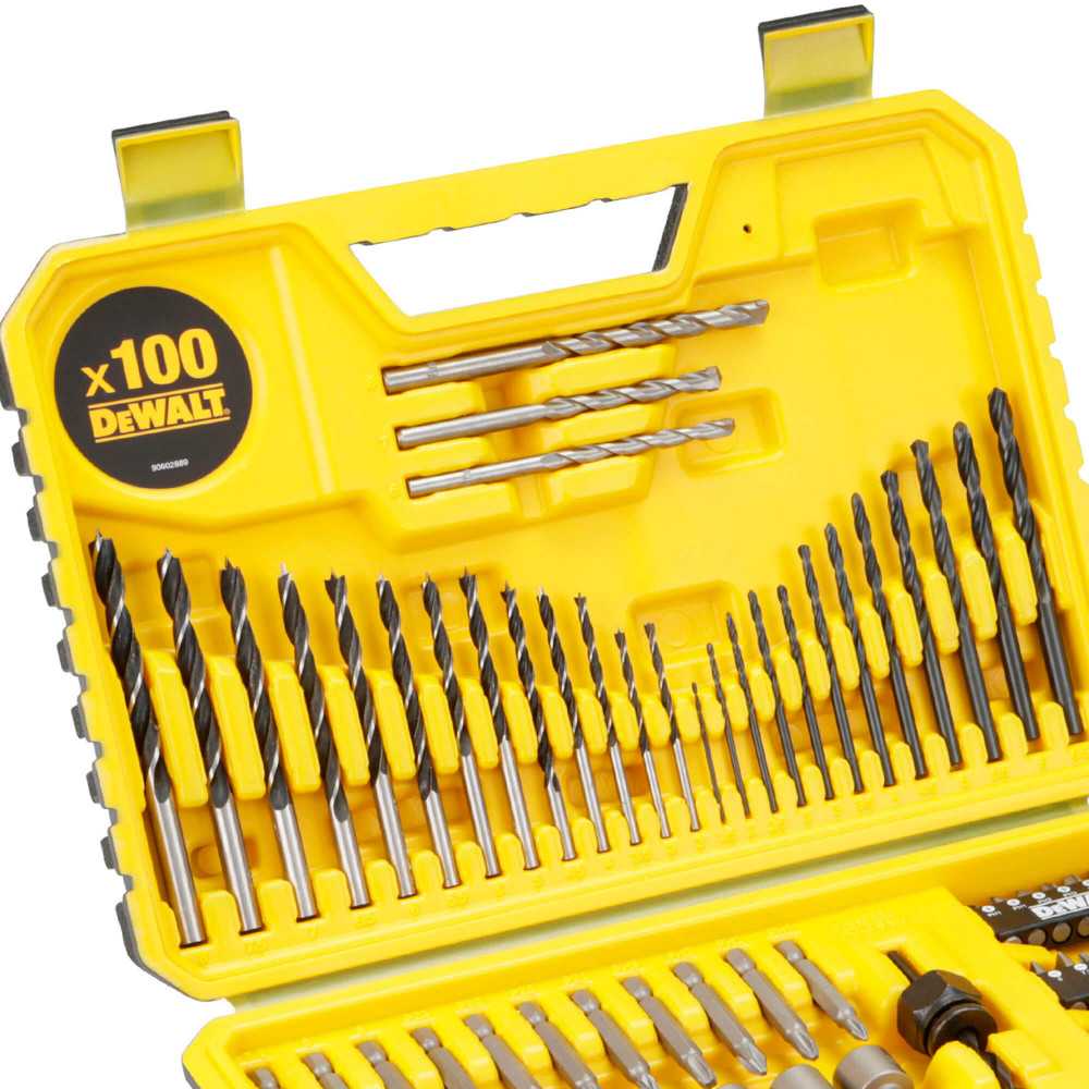 Set Accesorios 100 Piezas Taladrar y Atornillar DeWalt DT71563-QZ5