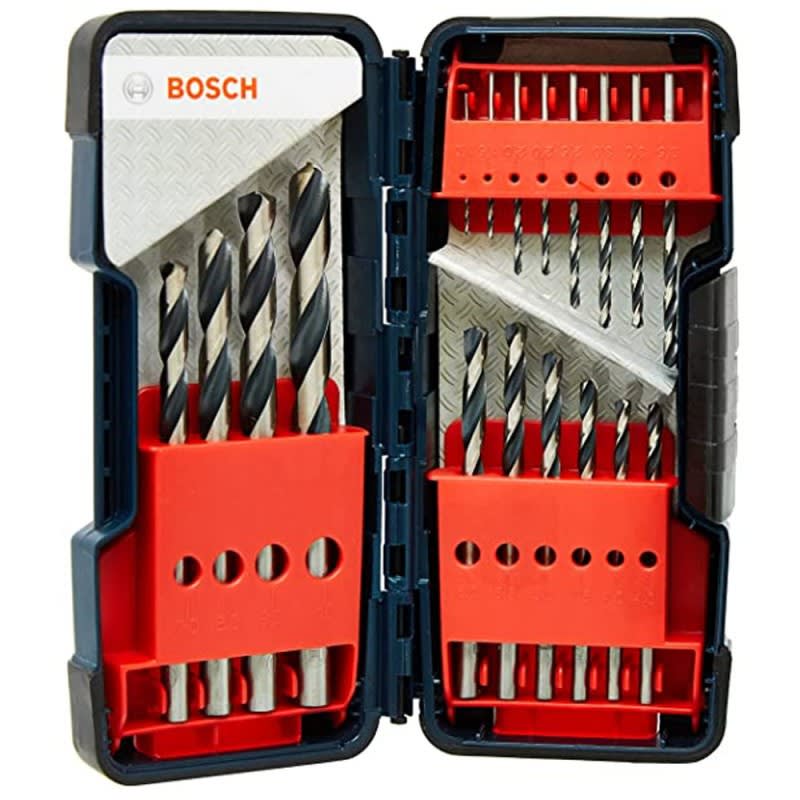 Set Brocas de Metal x 18 Piezas HSS PointTeQ Bosch 2608.577.350-0003