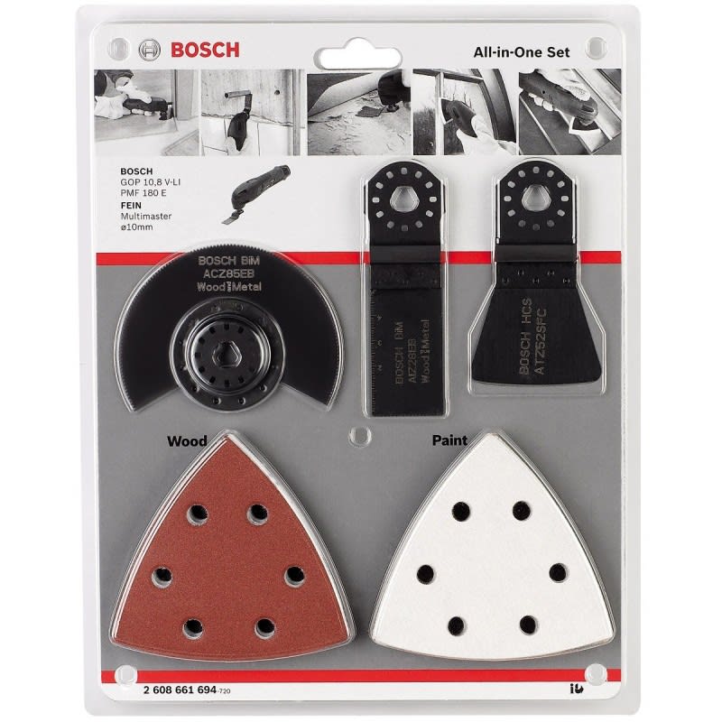 Set de Accesorios para Multitool Todo en Uno Bosch1