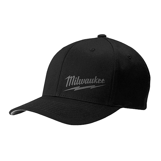GORRA AJUSTADA COLOR NEGRO MILWAUKEE / 504B-SM1