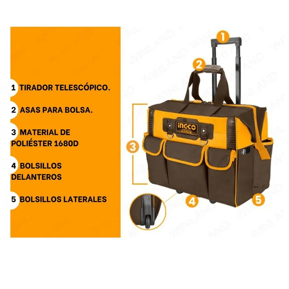 Maleta porta herramientas reforzada 20