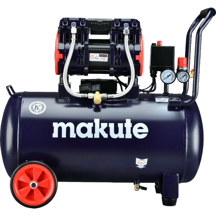 COMPRESORA SILENCIOSA DE 50L - 1500W MAKUTE / AC121-50W1