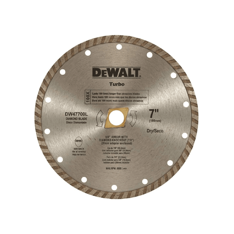 DISCO DIAMANTADO TURBO 7