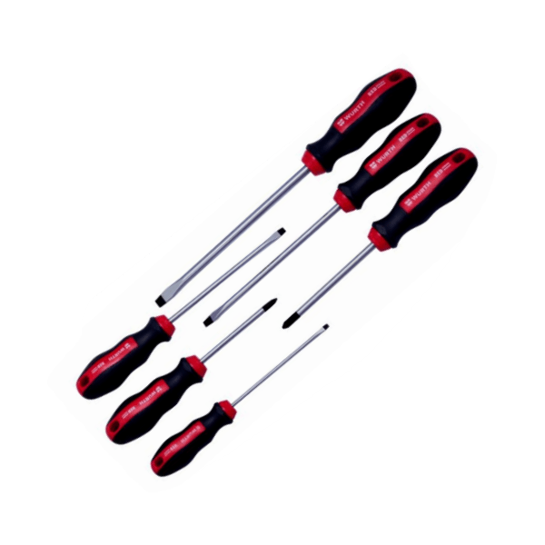 Kit Destornillador PH + SL 6 piezas Red Stripe - WURTH1