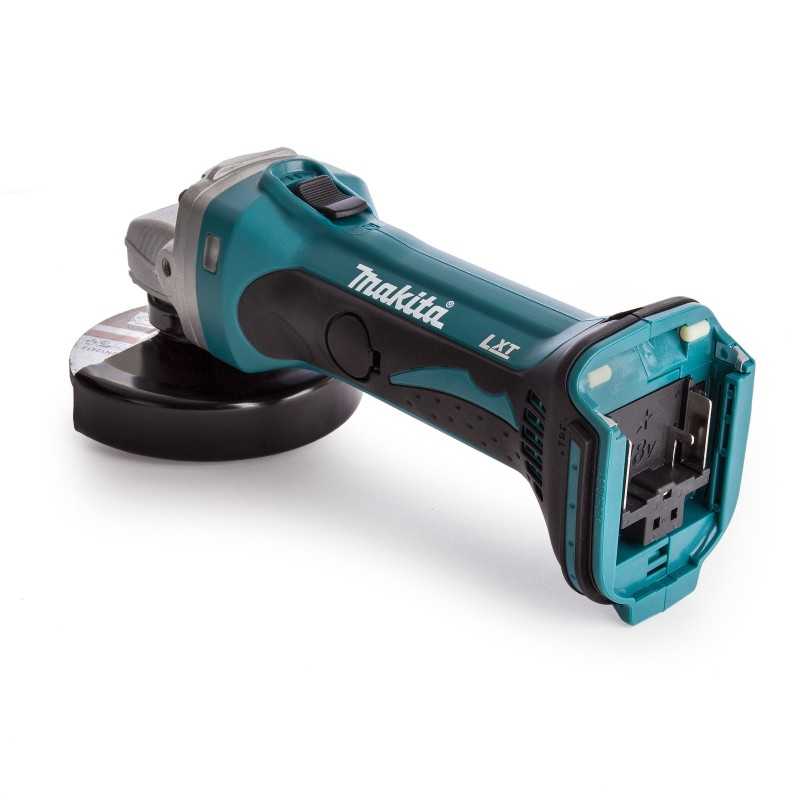 ESMERIL ANGULAR 4 1/2'' 18V 11000 RPM LXT SIN BATERIAS MAKITA DGA452Z4