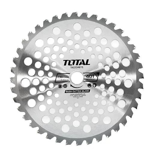 DISCO DE CORTE 230MM 9 40D PARA ARBUSTOS TOTAL2